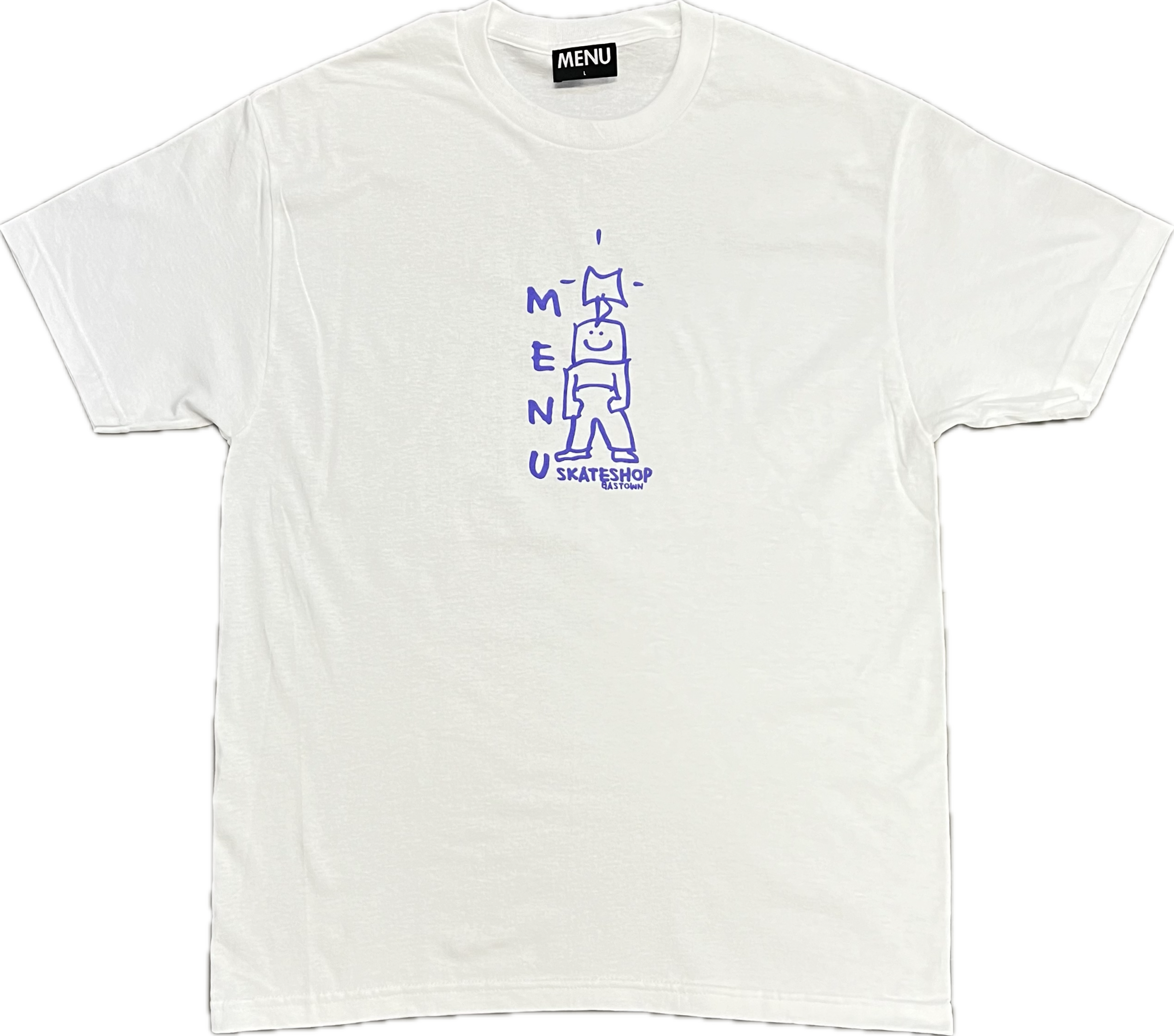 White Gonz T-Shirt - Menu X