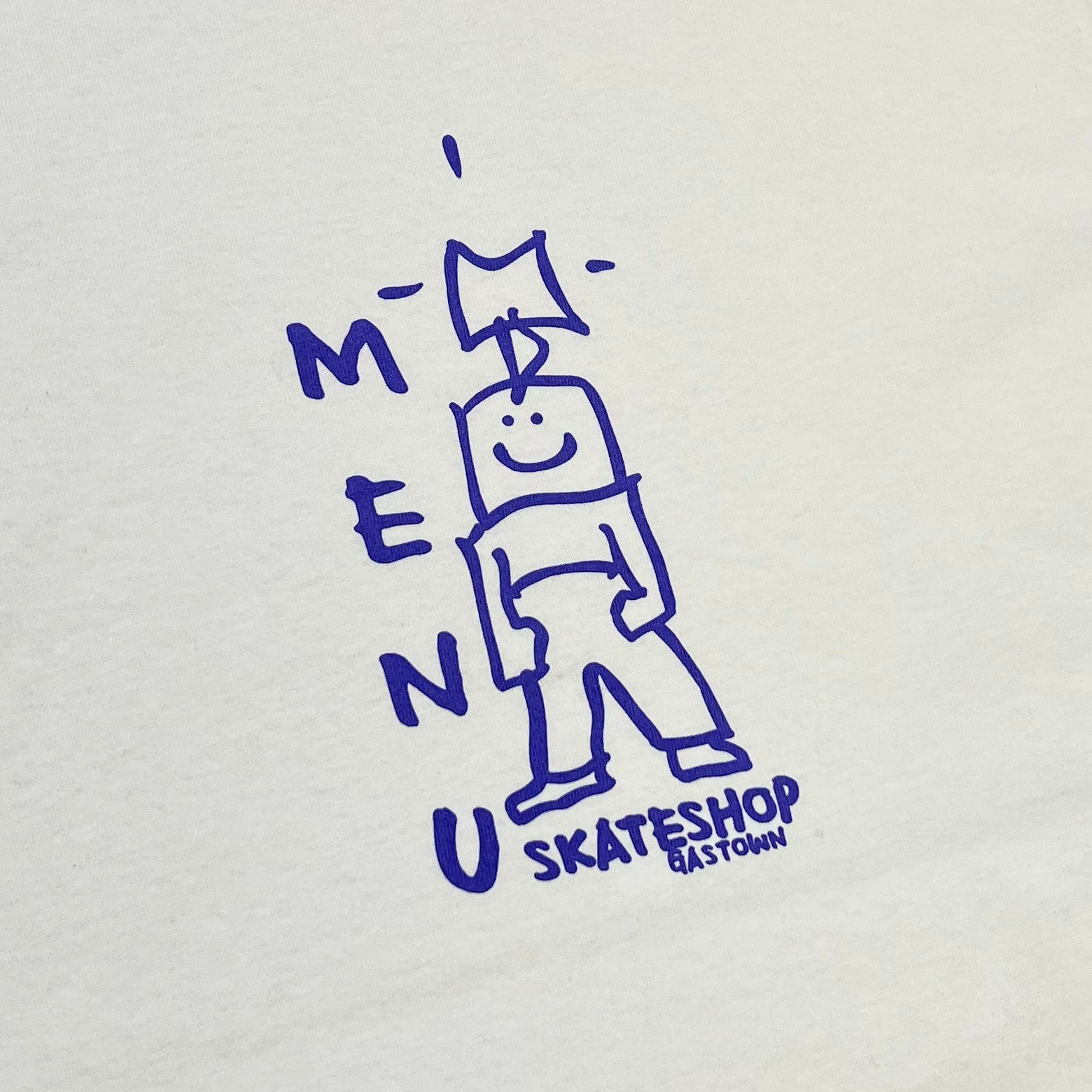 White Gonz T-Shirt - Menu X