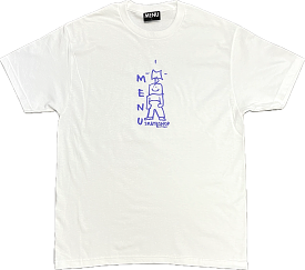 White Gonz T-Shirt - Menu X