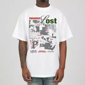 white paradise chronos tee