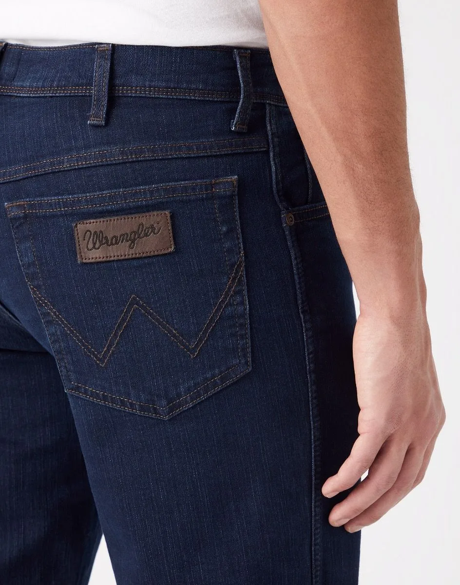 Wrangler Texas Stretch Denim Blue Black Jeans