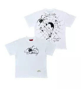 Wrathboy T-Shirt Caught in Web (Off-white)