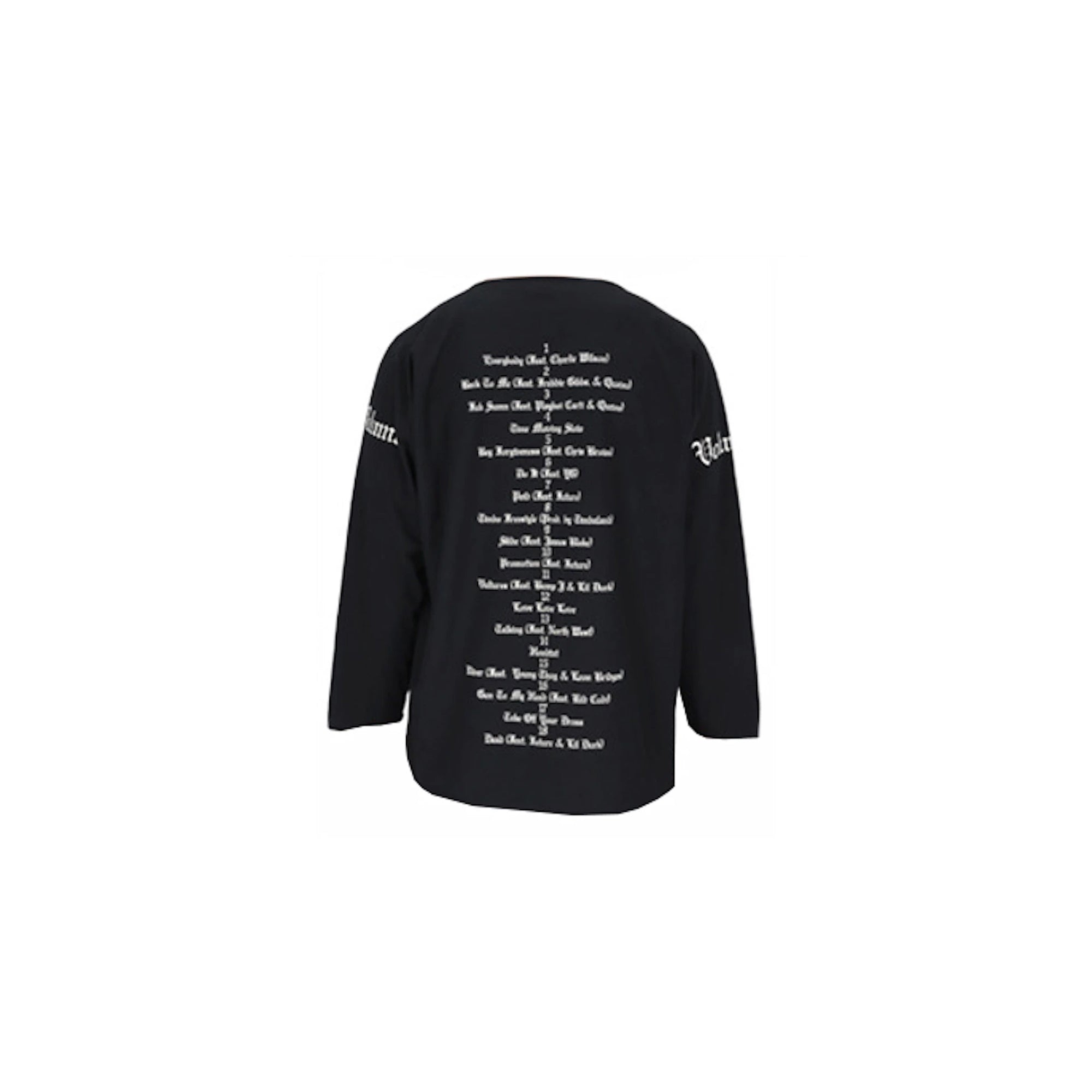 Yeezy Vultures Long Tee Black 2024